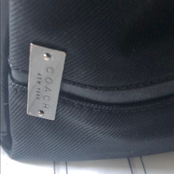 Coach mercer black twill nylon, magnetic snap vintage - Picture 6 of 13